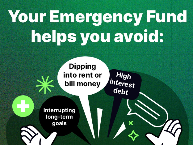 An emergency fund helps you avoid